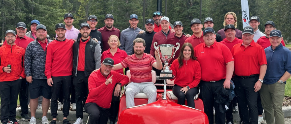 Team Red Tops Team Black at Inaugural Banff Springs Ryder Cup