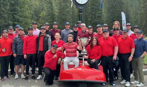 Team Red Tops Team Black at Inaugural Banff Springs Ryder Cup