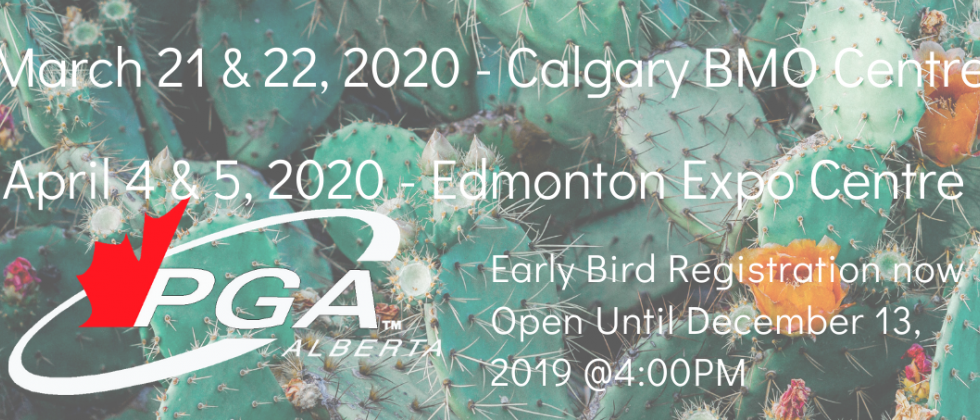 2020 Golf Show Early Bird Registration