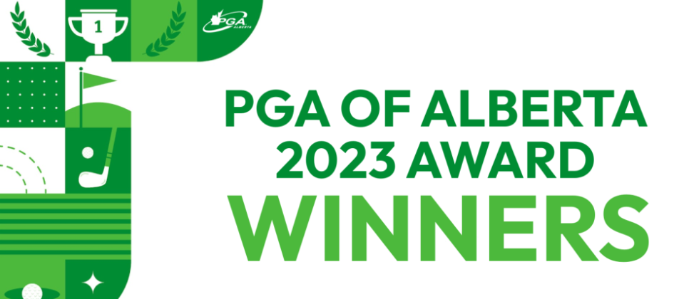 2023 PGA of Alberta Award Winners