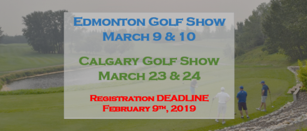 Golf Show Exhibitor Registration Is Now Open