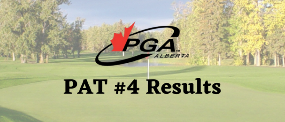 Five Players Pass the PAT at Alberta Springs GR