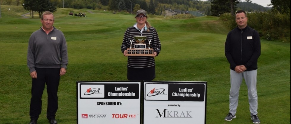 Gina Gallops to Victory at her First Ladies’ Championship