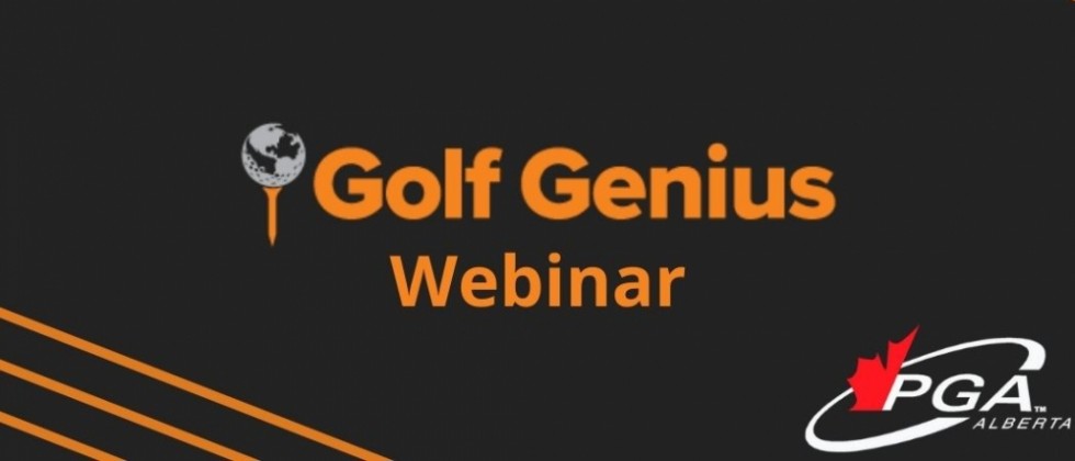 Golf Genius Webinar