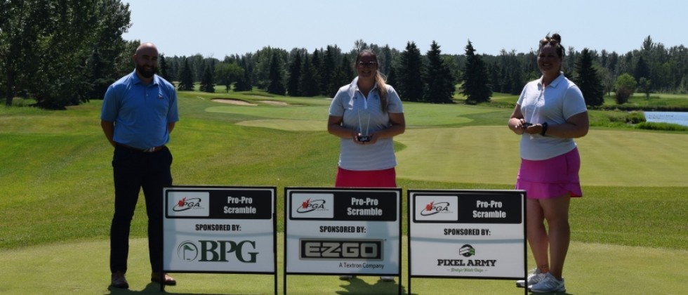 Jeffries & Nelson Win Ladies’ Division at Pro-Pro Scramble