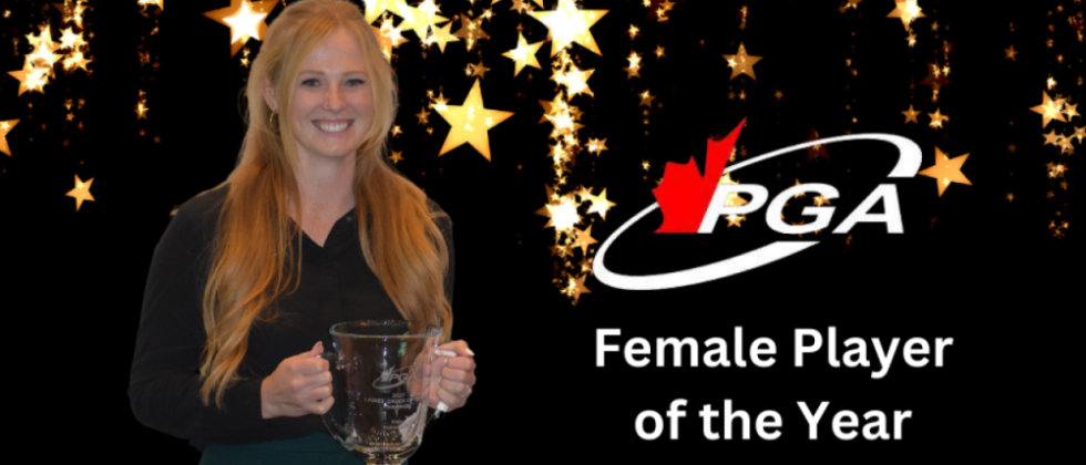 Katy Rutherford Wins PGA of Canada Female Player of the Year