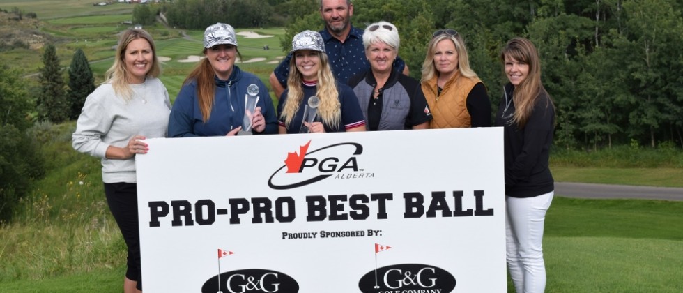 MacKinnon & Shapka Best Field at G&G Pro-Pro Best Ball Ladies’ Division at Heritage Pointe GC