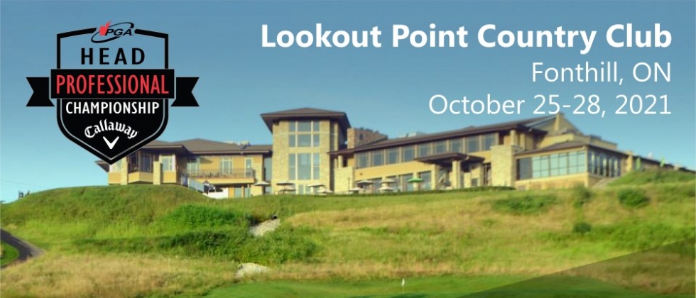 PGA Head Professional Championship of Canada headed to Lookout Point CC in October