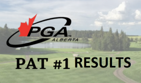 7 Players Pass the first PAT of the season at Alberta Springs GR