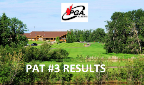 9 Players Pass the Third PAT of the season at Alberta Springs GR