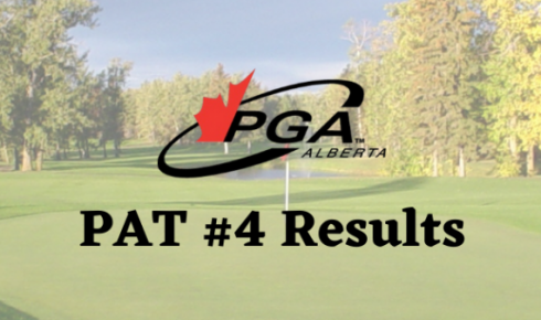 Five Players Pass the PAT at Alberta Springs GR