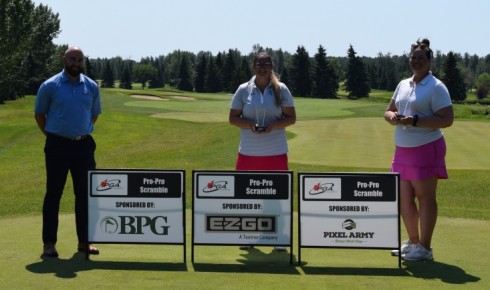 Jeffries & Nelson Win Ladies’ Division at Pro-Pro Scramble