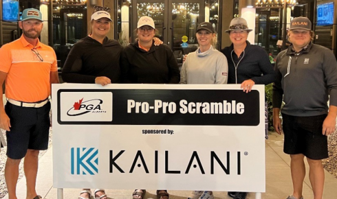 Ladies’ Division Pro-Pro Scramble Finishes All Square With 2 Co-Champions After 3 Hole Playoff