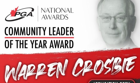 Warren Crosbie Community Leader of the Year Award - Deadline to Nominate November 15