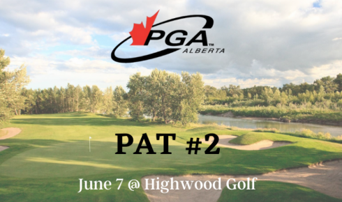PAT #2 Draw - Highwood Golf on June 7th