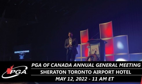 PGA of Canada AGM - Thursday, May 12