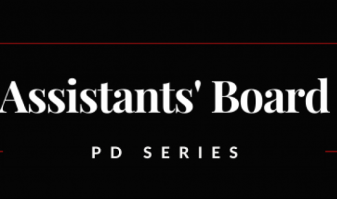 Registration Open for Assistants’ Board PD #5 and Seniors’ Division #2 Opens April 7th