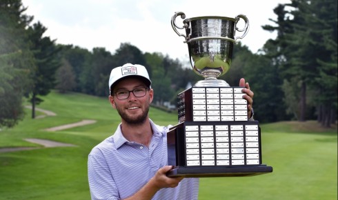 Riley Fleming Stamps His Name on P.D. Ross Trophy as Winner of the PGA Championship of Canada