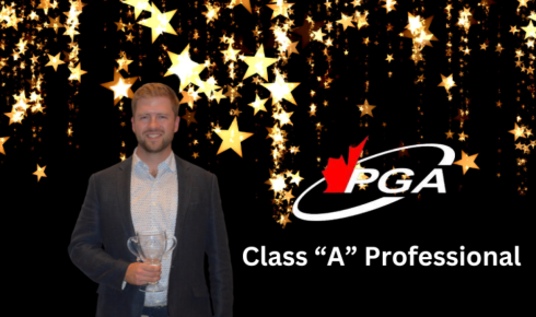 Stephen Yanitski named PGA of Canada Class "A" Assistant Professional of the Year