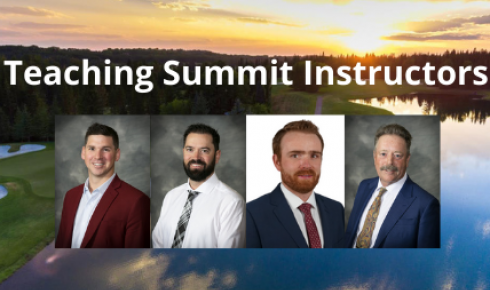 Teaching Summit Instructors Announced