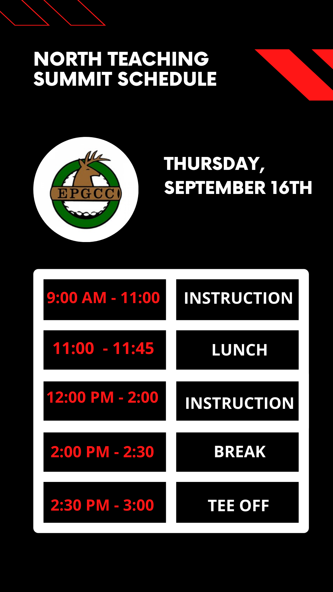 SouthNorth_Schedule
